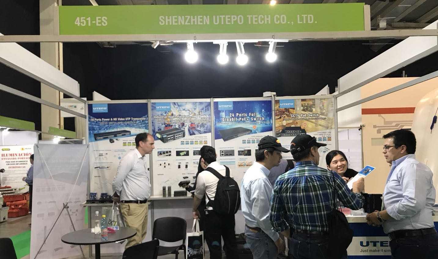 優(yōu)特普攜“一鍵智能”交換機(jī)，助力2017智利安防展